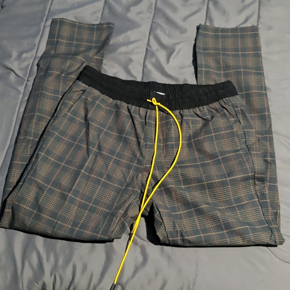 Plaid Trouser Pants Christos New York